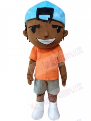 Boy mascot costume