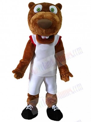 Beaver mascot costume