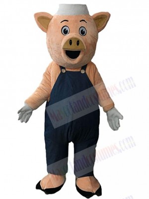 Pig mascot costume