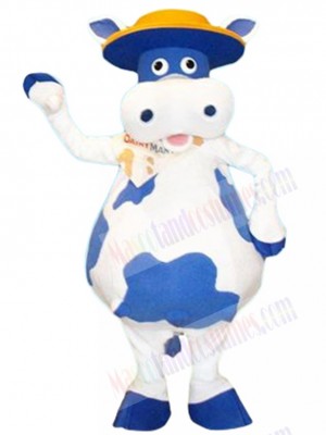 Dee Dairy Cow mascot costume