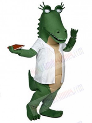 Dr. Ali Gator Crocodile Alligator Mascot Costume Animal