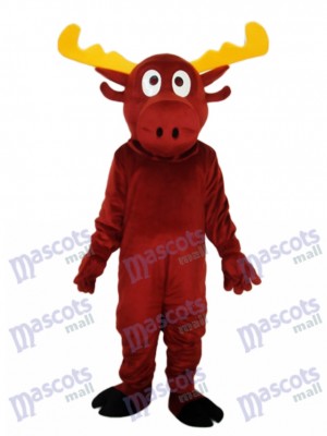 Reindeer Mascot Adult Costume