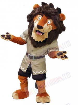 Lion mascot costume