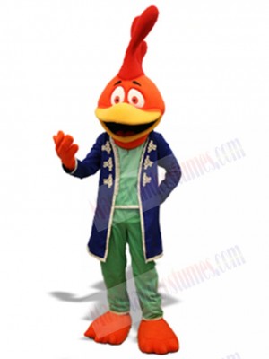 Rooster mascot costume