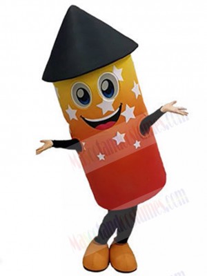 Firework mascot costume