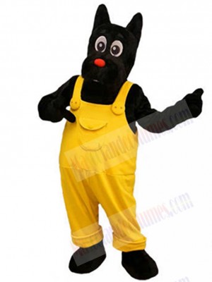 Scottish Terrier Dog mascot costume