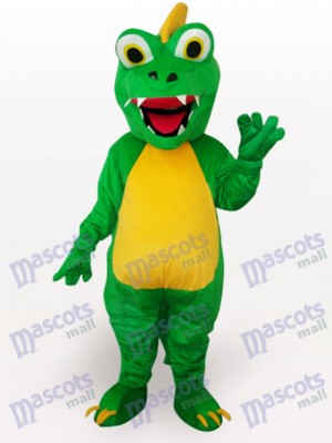 Green Dinosaur Animal Adult Mascot Funny Costume