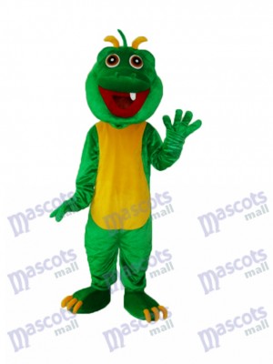 One Tooth Dinosaur Mascot Adult Costume