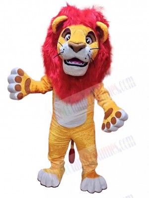 The Lion King Simba mascot costume