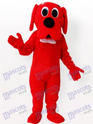 Red Dog Adult Mascot Costume