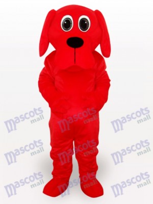 Red Rooney Dog Adult Mascot Costume