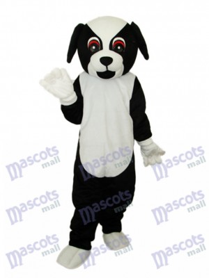 Black Dog Mascot Adult Costume