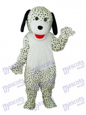 Spotted Colourful Dog Mascot Adult Costume