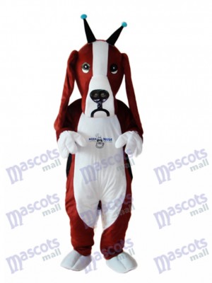 Revised Basset Dog Mascot Adult Costume