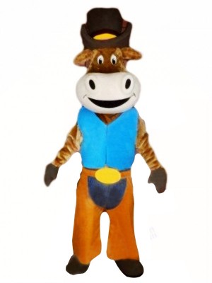 Ox Cattle Cowboy Mascot Costumes Animal 