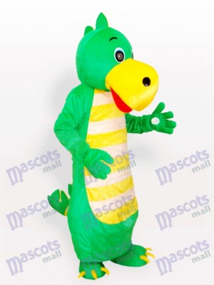 Green Dragon Adult Mascot Costume