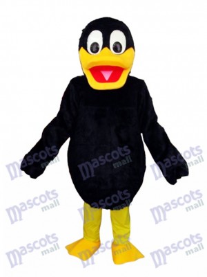 Black Duck Mascot Adult Costume