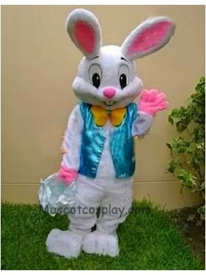 Easter Bunny Rabbit Mascot Costume Fancy Dress Cartoon Suit