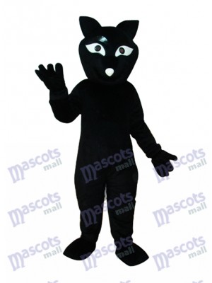Black Fox Mascot Adult Costume