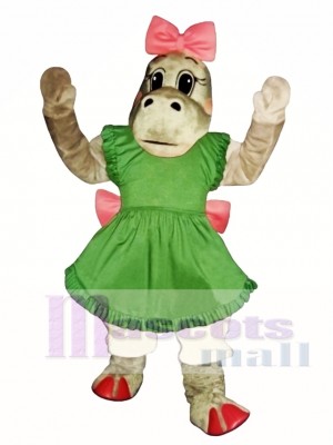 Patty Potamus Hippo Mascot Costume