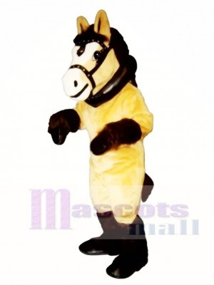 Clyde Clydesdale Horse with Collar & Harness Mascot Costume