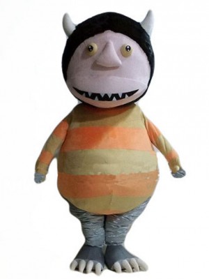 Monster with Black Tail Mascot Costumes Cartoon
