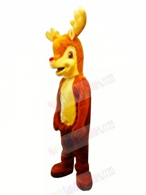 Cute Reindeer Mascot Costumes Cartoon	