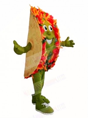 Taco Food Mascot Costume 