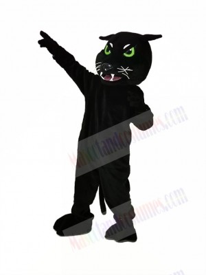 Funny Black Leopard Mascot Costume