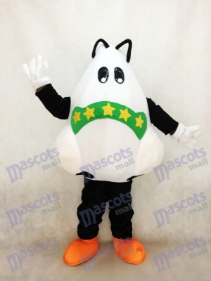 Cute Big Nose with Bandage Mascot Costume 