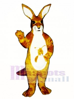 Kangaroo with Joey Mascot Costume