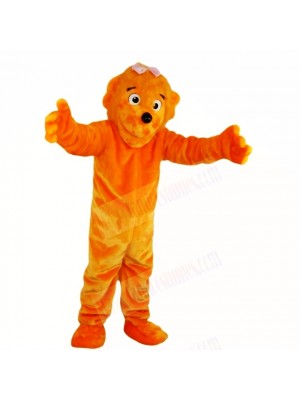 Orange Girl Funny Lion Mascot Costumes Cartoon
