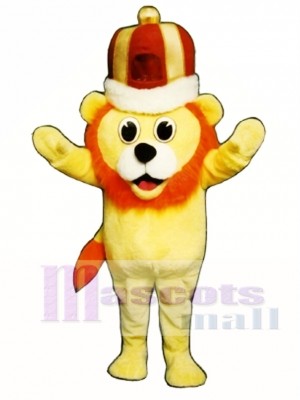 Cute Madcap Lion Mascot Costume