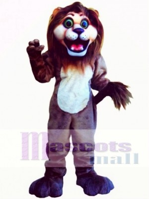 Cute Andy Lion Mascot Costume