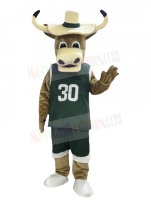 Bull mascot costume