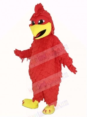 Red Chicken Rooster Mascot Costume Animal