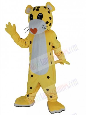 Cheetah Leopard mascot costume