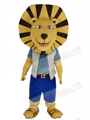 Lion mascot costume