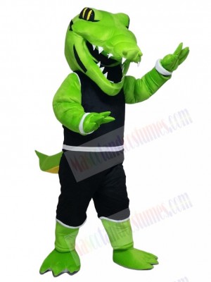 Power Gator with Sport Suit Mascot Costumes Animal