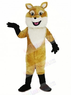 Brown Fox Mascot Costume Animal