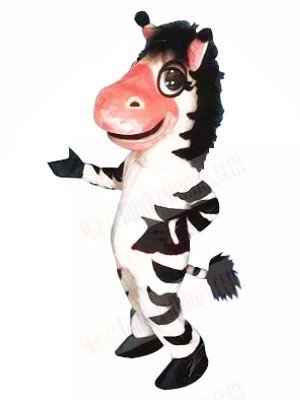 Cute Zebra Mascot Costumes 