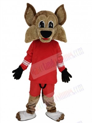 Coyote Wolf mascot costume