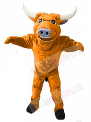 Bull mascot costume