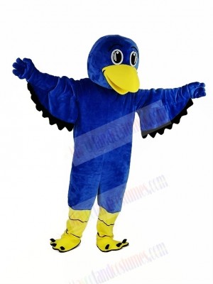 Blue Falcon Mascot Costume Animal