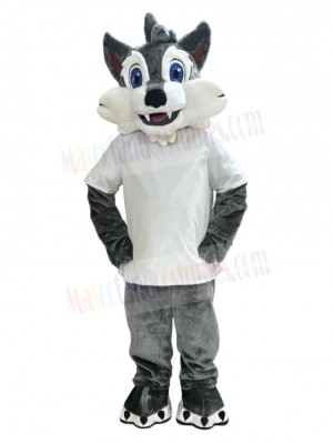 Wolf mascot costume