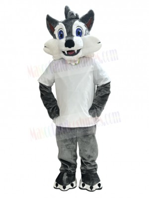 Wolf mascot costume