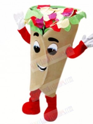 Yummy Wrap Mascot Costume Cartoon