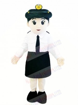 Air Hostess Mascot Costume People