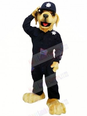 Best Quality Police Dog Mascot Costume Cartoon	