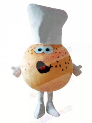 Cute Cheap Bagel Mascot Costume Cartoon